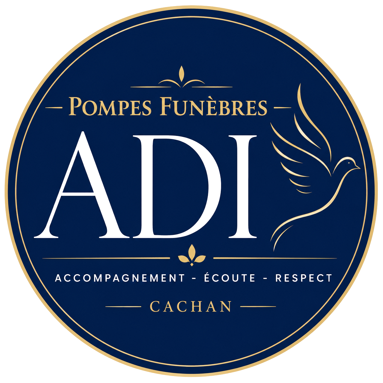 Logo POMPES FUNÈBRES DB ADI